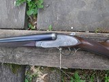 JAMES PURDEY - 12 GA. SIDELOCK EJECTOR - SELF OPENER - 30" BARELS CHOKED IC/MOD - COMPLETE COVERAGE OF ROSE & SCROLL - 10 of 10