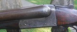 remington side x sidemodel 189412 ga.grade "c"30" damascus barrels choked ic/mod.