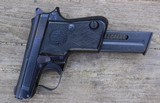 P. BERETTA - MODEL 950 B - CAL. .22 SHORT - SEMI AUTO PISTOL - TIP UP BRREL - 2 3/8" BARRLE - LENGTH 4 3/4" HIGHT 3 3/4" - BLUED FINISH - 4 of 5