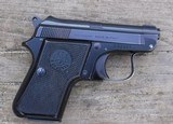 P. BERETTA - MODEL 950 B - CAL. .22 SHORT - SEMI AUTO PISTOL - TIP UP BRREL - 2 3/8" BARRLE - LENGTH 4 3/4" HIGHT 3 3/4" - BLUED FINISH - 1 of 5