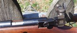 WINCHESTER MODEL 75
TARGET RIFLE - .22 LR CAL. - BOLT ACTION CLIP FED - REDFIELD RECEIVER SIGHT /
HOODED AND DOVETAILED RONT SIGHT - 3 of 8