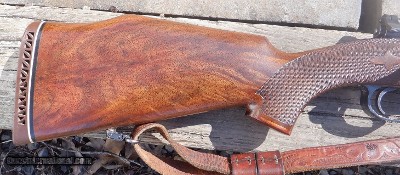 ROY VAILCUSTOM BOLT ACTION RILE - BUILT ON MAUSER ACTION - CAL.7 X 61 SHARPE & HART- 22