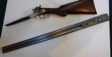 AMERICAN ARMS CO. BOSTON MASS. - GEORGE FOX OWNER AND PATENT HOLDER - SWING OUT SIDE OPENING SIDE BY SIDE SHOTGUN IN 12 GAUGE - - 5 of 18