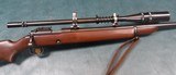 WINCHESTER - MODEL 52 TARGET - .22 CAL 28" BARREL - LOP 13" - 11 LBS WITH SCOPE - UNERTEL SCOPE - VERY GOOD CONDITION.  - 10 of 10
