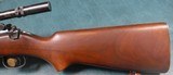 WINCHESTER - MODEL 52 TARGET - .22 CAL 28" BARREL - LOP 13" - 11 LBS WITH SCOPE - UNERTEL SCOPE - VERY GOOD CONDITION.  - 3 of 10
