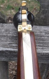 COLT  SAA - 3rd GENERATION  - 125th ANNIVERSAY MODEL .45 CALIBER - BLUE WITH GOLD ACCENTS - WOOD GRIPS - 7 1/2" BARREL - C - 4 of 8