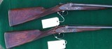 AYA MODEL 53 PAIR - 12 GA & 20 GA. -  CONSECTITIVE NUMBERS PAIR ONE 12 GAUGE AND ONE 20 GAUGE - - 2 of 15