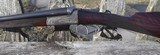 MIDLAND GUN CO. - 410 GAUGE - ENGLISH MADE VERY SMALL FRAME SIDE X SIDE  - EJECTOR GUN - 28" BARRELS - 4 of 10