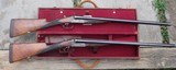 E. J. CHURCHILLMATCHED PAIR OF  MODEL 1934  XXV  BOXLOCK EJECTOR GUNS - 23 of 25
