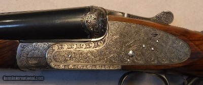 GRULLA SIDE BY SIDE - 12 gauge  sidelock ejector gun - 32