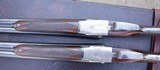 CHARLES HELLIS MATCHED PAIR OF 12 GAUGE GAME GUNS – SIDELOCK EJECTOR GUNS –FINAL REDUCTION IN PRICE - 5 of 15