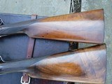 CHARLES HELLIS MATCHED PAIR OF 12 GAUGE GAME GUNS – SIDELOCK EJECTOR GUNS –FINAL REDUCTION IN PRICE - 8 of 15