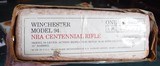 WINCHESTER
MODEL 94 NRA CENTENNIAL TWO GUN SET- RIFLE
MUSKET - 4 of 8