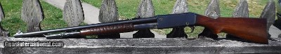 REMINGTON MODEL 14 PUMP ACTION RIFLE IN 32 REM. CALIBER - 22 INCH BARREL