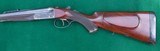 WEBLEY & SCOTT DOUBLE RIFLE - BOXLOCK - EXTRACTOR GUN -CALIBER 250-3000 SAVAGE - 28 INCH BARRELS WITH EXCELLENT BORES - - 1 of 20