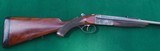 WEBLEY & SCOTT DOUBLE RIFLE - BOXLOCK - EXTRACTOR GUN -CALIBER 250-3000 SAVAGE - 28 INCH BARRELS WITH EXCELLENT BORES - - 9 of 20