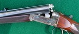 WEBLEY & SCOTT DOUBLE RIFLE - BOXLOCK - EXTRACTOR GUN -CALIBER 250-3000 SAVAGE - 28 INCH BARRELS WITH EXCELLENT BORES - - 14 of 20