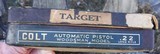 COLT WOODSMAN TARGET MODEL 2ND ISSUE .22 CAL. SEMI-AUTO W/BOX - 11 of 13