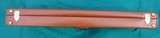 LEATHER COVERED HARD TRUNCK CASE - WILL FIT UP TO 30