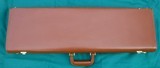 LEATHER COVERED HARD TRUNCK CASE - WILL FIT UP TO 30