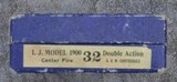 IVER JOHNSON MODEL 1900 DOUBLE ACTION REVOLVER - WITH ORIGINAL BOX - 2 1/2" BARREL - 8 of 8