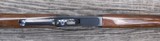BROOWNIING BL-22 GRADE I LEVER ACTION .22 CAL. S, L, LR - 20 INCH BARREL
MOUNTED WITH FOLDING REAR SIGHT , POST FRONT - - 6 of 11
