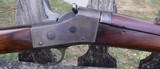 REMINGTON ROLLING BLOCK NO 1 - 7 MM - 30' barrel with adjustable tangent rear sight - 6 of 12