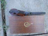 COLT HUNTSMAN .22 CAL SEMI AUTO PISTOL WITH 6 INCH BARREL AND TARGET GRIPS - 5 of 9