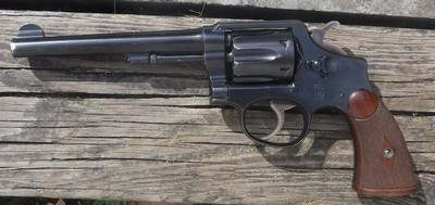 SMITH & WESSON PRE MOD 10 -6 INCH BARREL - 38 SMITH & WESSON SPECIAL CTG.