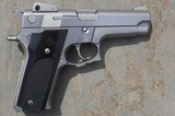 SMITH & WESSON MODEL 659 STAINLESS 9 MM SEMI AUTO PISTOL - 5 of 11
