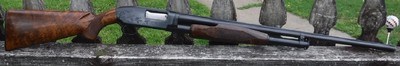 WINCHESTER MODEL 12 - 20 GAUGE- PIGEON GRADE WITH NUMBER FIVE ENGRAVING - Image 5 of 16