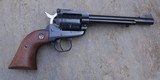 RUGER NEW MODEL SUPER SINGLE SIX - .22 WRM / .22LR - 6 1/2