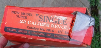 RUGER NEW MODEL SUPER SINGLE SIX - .22 WRM / .22LR - 6 1/2