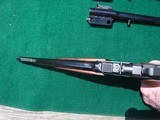 THOMPSON CENTER CONTENDER - SINGLE SHOT PISTOL -THREE OCTOGON BARRELS - 9 7/8