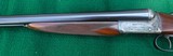 WEBLEY & SCOTT 12 GA. BOXLOCK EJECTOR - 28