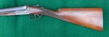 WEBLEY & SCOTT 12 GA. BOXLOCK EJECTOR - 28