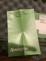 40X SPORTER REMINGTON SINGLE SHOT (40 X) WITH BOX AND PAPERWORK - 14 of 14