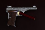 BELGIUM BROWNING RENAISSANCE 1071 .380 IN SUPERB CONDITION WITH RED FELT BROWNING LEATHER POUCH - 9 of 15