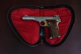 BELGIUM BROWNING RENAISSANCE 1071 .380 IN SUPERB CONDITION WITH RED FELT BROWNING LEATHER POUCH - 1 of 15