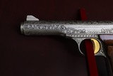BELGIUM BROWNING RENAISSANCE 1071 .380 IN SUPERB CONDITION WITH RED FELT BROWNING LEATHER POUCH - 6 of 15