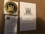 COOPER 57 57M CUSTOM CLASSIC .17HMR WITH BOX AND PAPERWORK NIEDNER BUTT PLATE, SKELETON GRIP CAP, INLETTED SWIVELS - 13 of 13