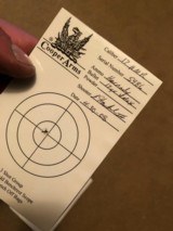 COOPER 57 57M CUSTOM CLASSIC .17HMR WITH BOX AND PAPERWORK NIEDNER BUTT PLATE, SKELETON GRIP CAP, INLETTED SWIVELS - 12 of 13