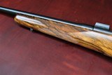DAKOTA 22 WITH OPTIONS "FRENCH WALNUT, WRAP CHECKERING, INLETTED SWIVEL STUDS "LEUPOLD BASES, 5 PANEL CHECKER BOLT, JEWEL TRIGGER" - 5 of 15