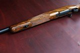DAKOTA 22 WITH OPTIONS "FRENCH WALNUT, WRAP CHECKERING, INLETTED SWIVEL STUDS "LEUPOLD BASES, 5 PANEL CHECKER BOLT, JEWEL TRIGGER" - 8 of 15