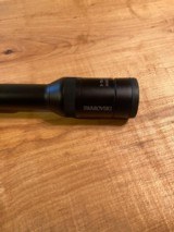 SWAROVSKI HABICHT 3-10x42 RIFLE SCOPE WITH UNIQUE TURRET GREAT CONDITION NO BOX OR PAPERWORK - 10 of 11