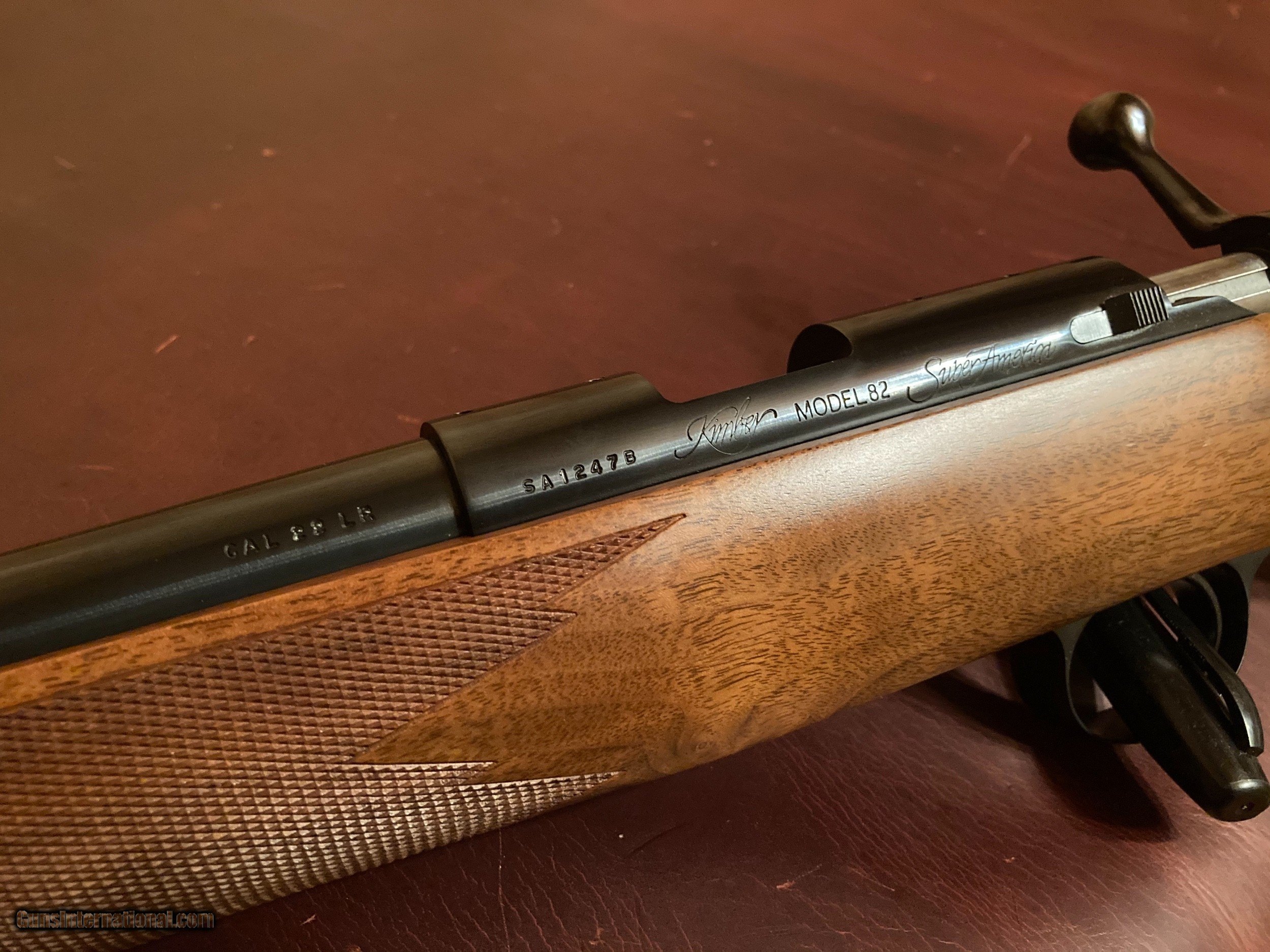 KIMBER OF OREGON MODEL 82 B ACTION SUPERAMERICA .22 LR