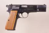 BROWNING HI-POWER 9MM USED GUN INV 173583 - 1 of 2