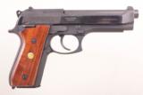 TAURUS PT 92AF 9MM USED GUN INV 173809 - 1 of 2