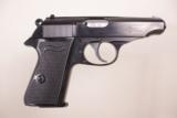 WALTHER PP 22 LR USED GUN INV 172422 - 1 of 2