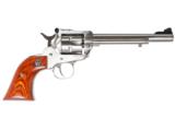 RUGER NEW MODEL SINGLE SIX 22 LR USED GUN INV 184400 - 1 of 2